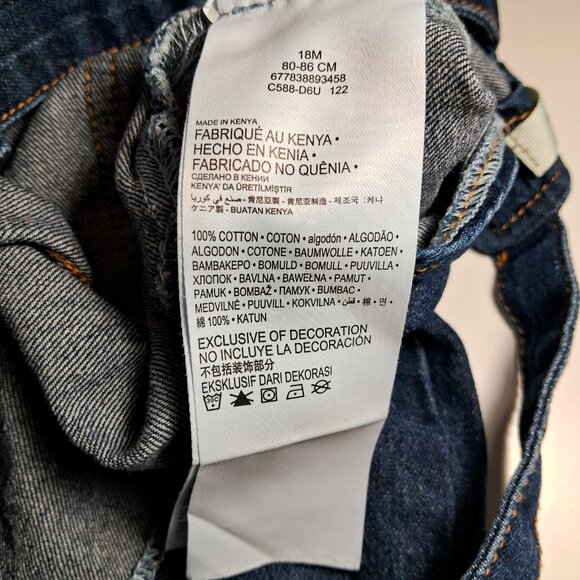 Levi’s Baby Denim Overalls - Picture 8 of 11